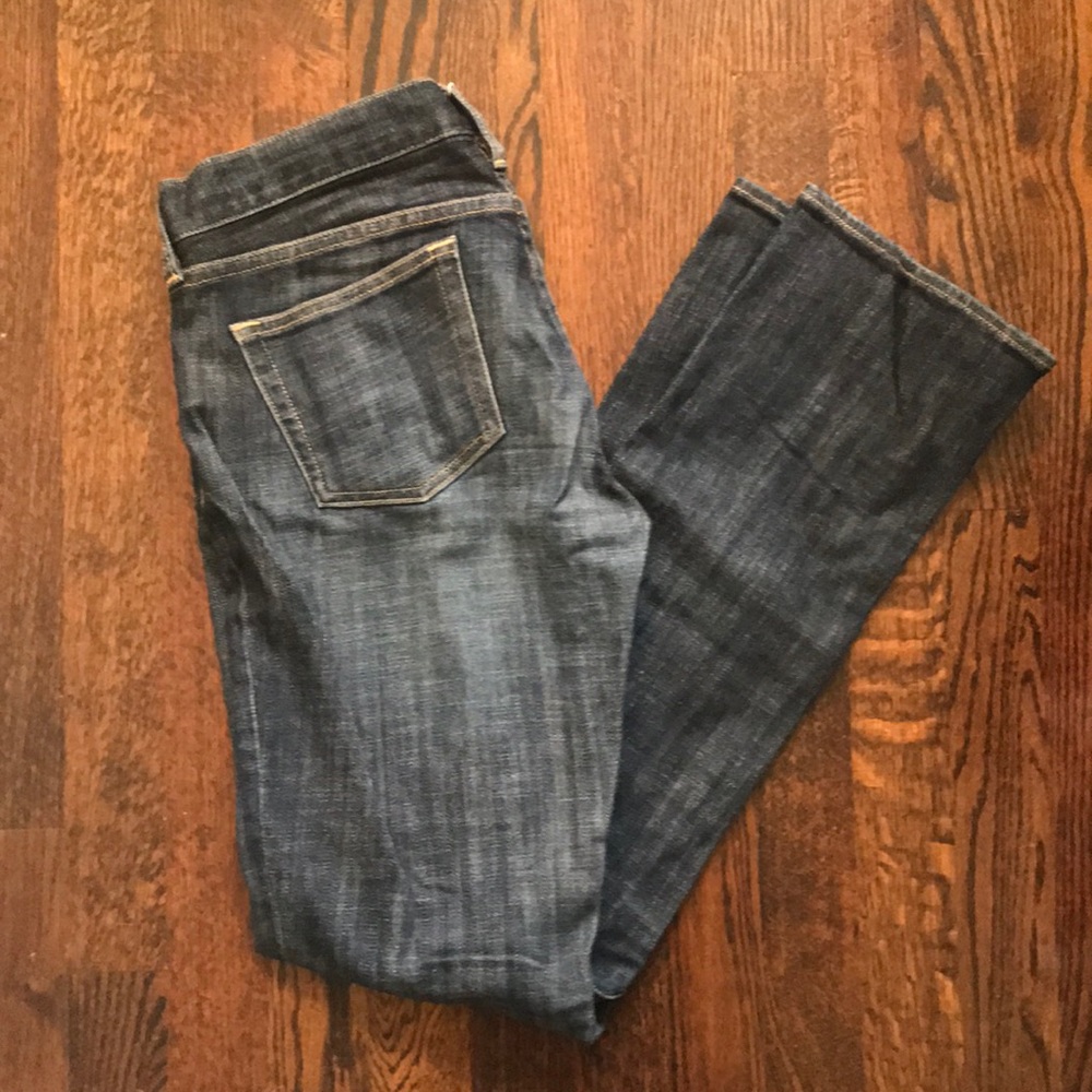 J.crew “matchstick” jeans.